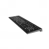 LogicKeyboard XL-Print Astra 2 White on Black DE (PC)