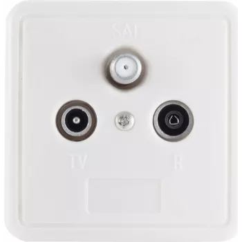 Socket-outlet Type F ShiverPeaks BS83905-1SETW