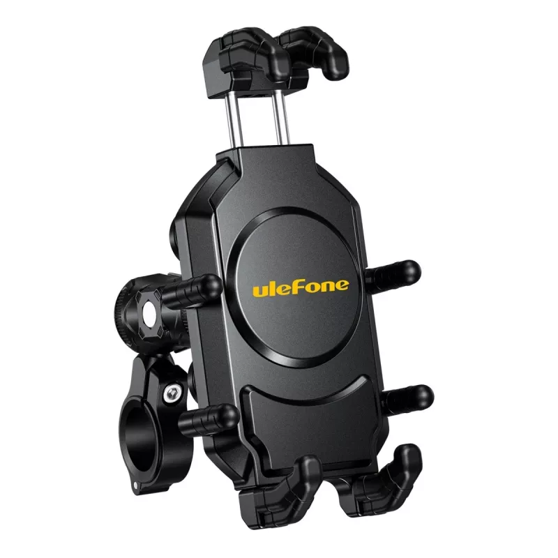 Passive holder UleFone Armor Mount Pro for mobile phones — bracket mount, for bicycle and scooter, black