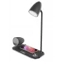 Desk lamp Tellur TLL151361 with wireless Qi charger and Bluetooth speaker, adjustable lighting
