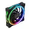 AKASA SOHO AR 120mm ARGB Case Fan - Black