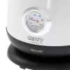 Electric kettle Camry CR 1344 — 1.7 L, 2200 W, stainless steel, built-in thermometer, 360° base, white