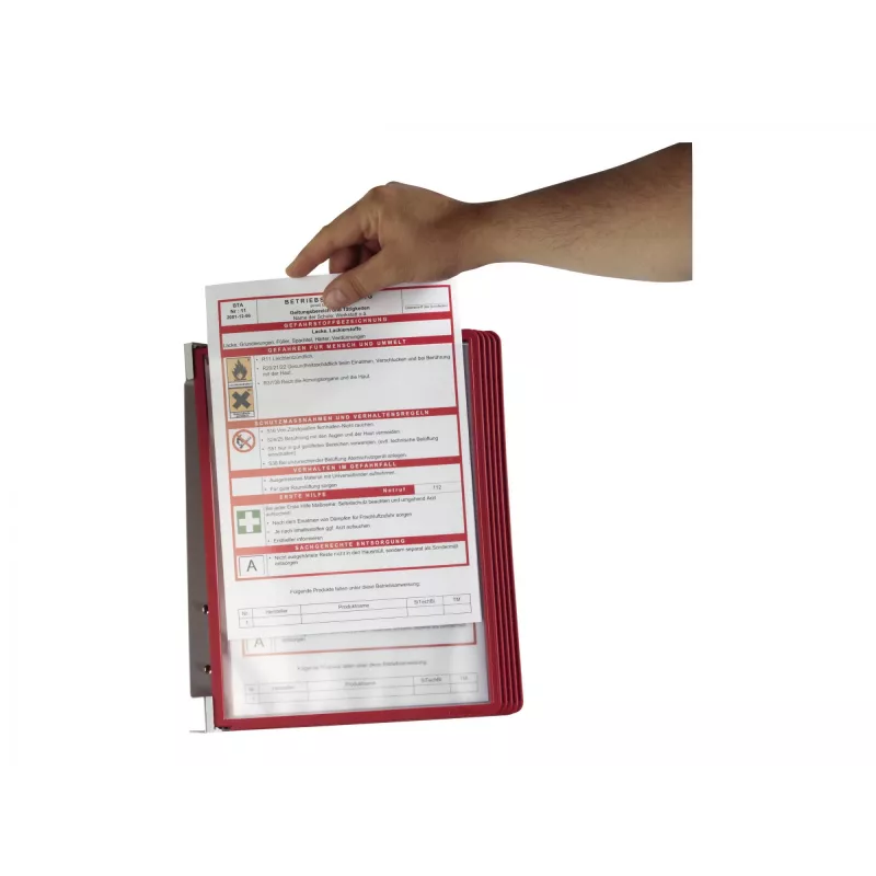 Document display carousel Portrait A4 Durable 5551-03