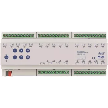 MDT AKK-2416.03 switching actuator 24-way 12TE REG 16A 230VAC compact 70µF 10EVG (AKK-2416.03)