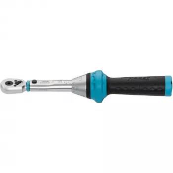 Torque Wrench 5107B-3CT for Bits, 1/4 (Blue/black, reversible ratchet)