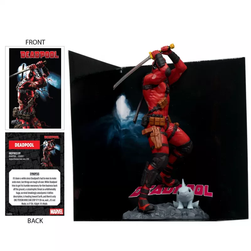 MCFARLANE Marvel Deadpool Scale Collectible 1 10th (14822)
