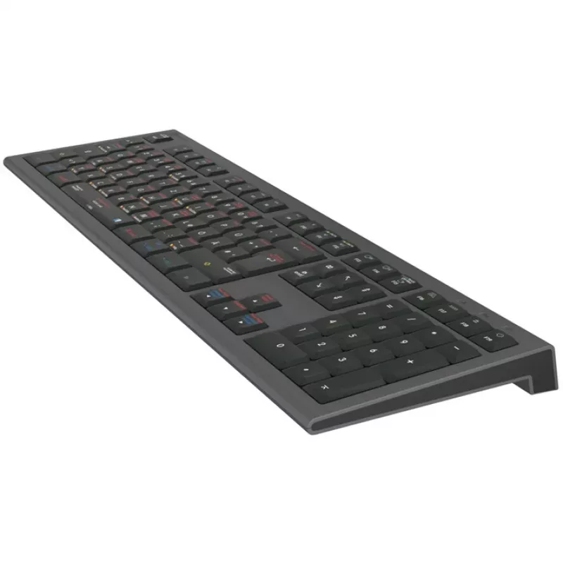 Logickeyboard LKB-OSX-A2M-DE Keyboard USB QWERTZ German Black (LKB-OSX-A2M-DE)