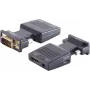 VGA to HDMI adapter ShiverPeaks 10-01005 with 3.5mm audio jack