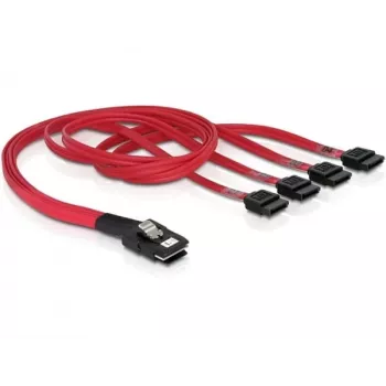 Delock - SATA- / SAS-Cable - 4-Lane - SATA (W) to 36 PIN 4iMini MultiLane (M) - 50 cm (83057)