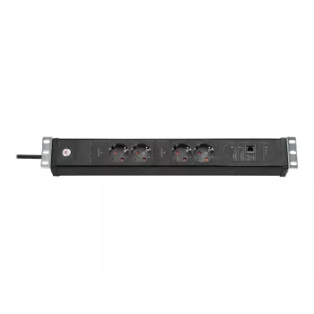 Brennenstuhl Premium-Web-Line V3 IP-Controlled Power Strip, 4 Outlets, Ethernet, 3m (1156057984)