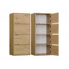ALMA CHEST OF DRAWERS, ANTHRACITE/ARTISAN OAK