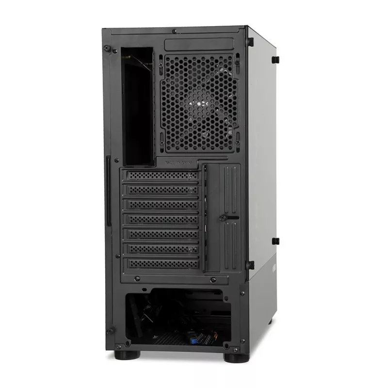PC Case IBOX LUPUS 27 Midi Tower ATX, tempered glass, RGB, 455×200×380 mm, supports ATX, GPU up to 32 cm