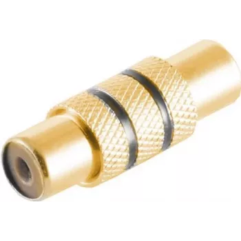 Adapter ShiverPeaks 57040-MGS Cinch (RCA) female to Cinch (RCA) female, metal coupling