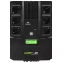 Green Cell AiO 800VA LCD uninterruptible power supply (UPS) Line-Interactive 0.8 kVA 480 W 6 AC outlet(s)