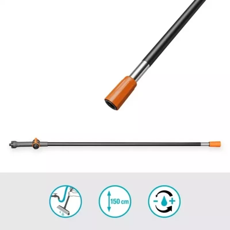 Gardena | Cleansystem handle M, for cleaning larger areas, connects to the water supply | 18802-20