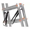 Folding ladder Krause 120410, aluminium, 6 steps, width 480 mm, max height 105 cm