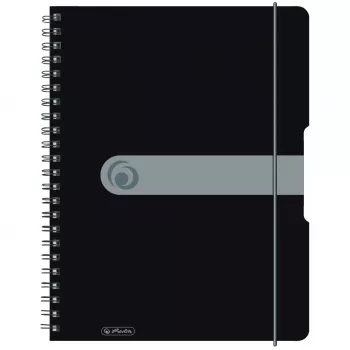 Writing Notebook Herlitz 11293073 A4 80 Sheets Black