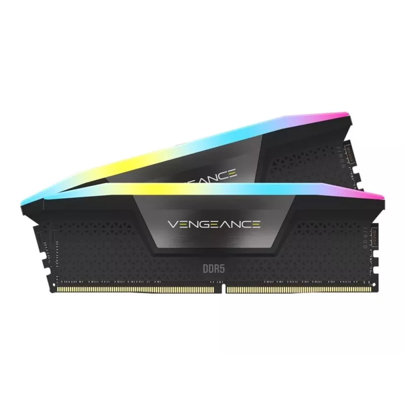 Corsair RAM Vengeance RGB 96 GB (2x 48 GB Kit) DDR5 7200 DIMM CL40 (CMH96GX5M2B7200C40)