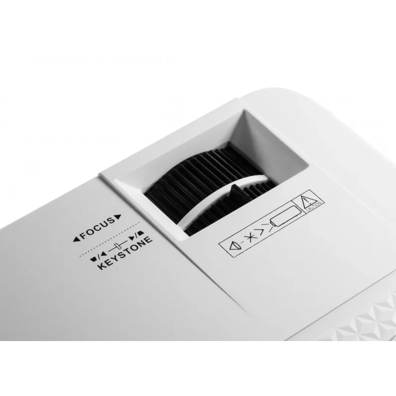 Technaxx TX-113 Standard Throw Projector 1800 ANSI Lumens LED 800x480 White