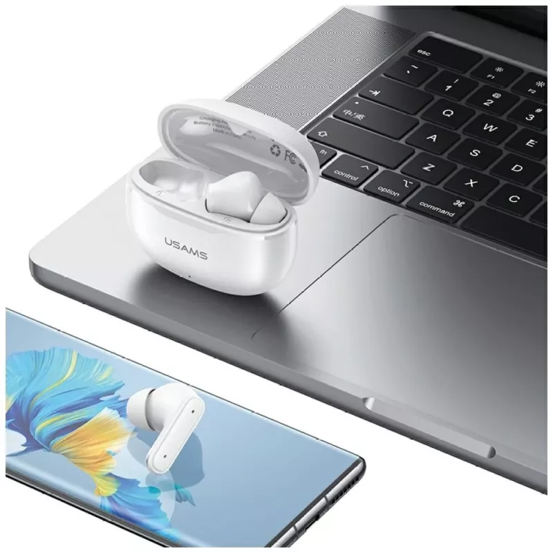 Bluetooth headphones 6.0 E05 TWS white