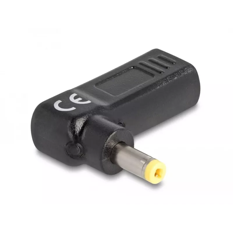 DeLOCK Adapter USB Type-C female to HP 4.8 x 1.7 mm male 90° angled