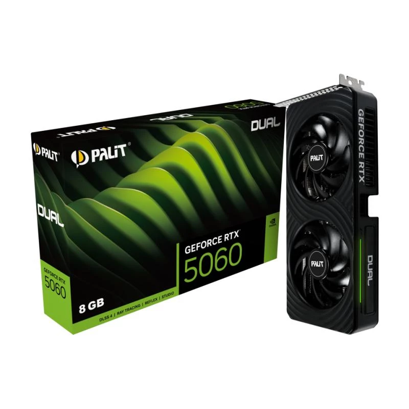 Palit GeForce RTX 5060 Dual 8GB GDDR7 Graphics Card