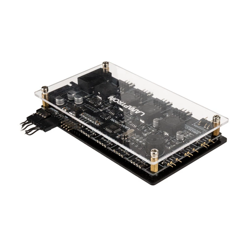 Lamptron SM436 PCI fan and RGB LED controller, black