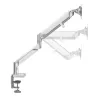 Monitor mount LogiLink BP0086 81.3 cm (32 inch) Desk Silver