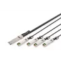 Direct Attach Cable Digitus 40G QSFP+ to 4XSFP+ 1m