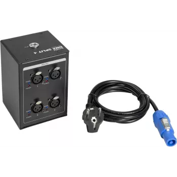 DMX splitter EUROLITE DMX Split 4 Mini 3pol with 4 outputs