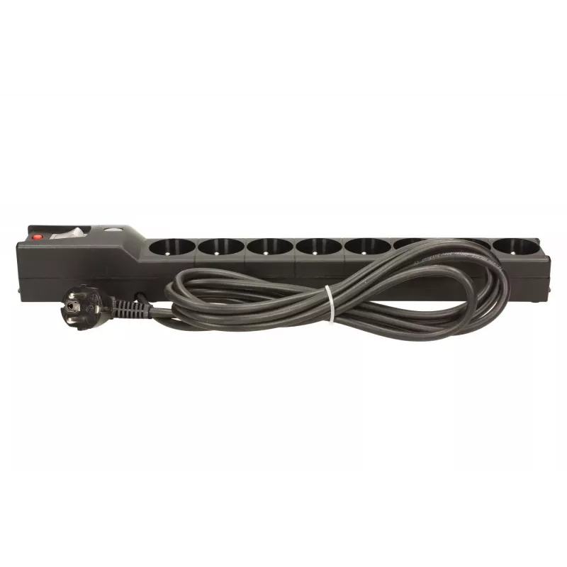 Lestar Lxa 816 Ga, surge protector, 3m, Black Lxa 816 G-a K. Cz 3.0m