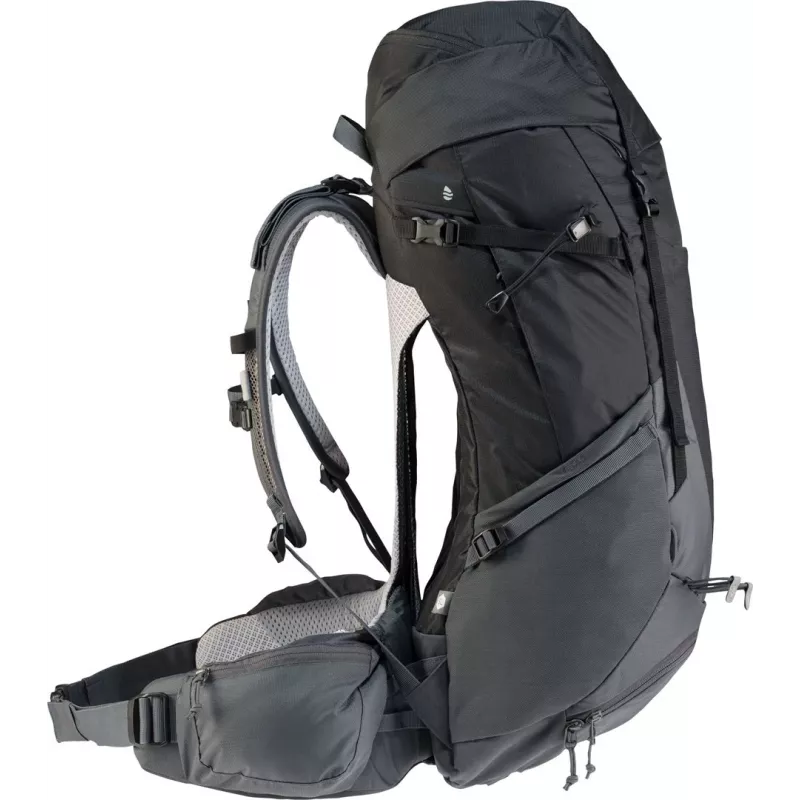 Backpack Deuter Futura Pro 38 L — 38 L hiking and mountaineering pack, Ventilated back, Waist belt, Chest strap, Black