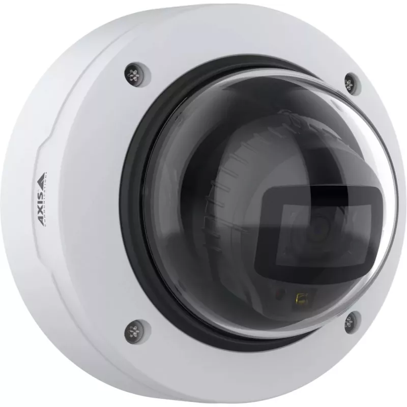 IP dome security camera AXIS P3278-LV — 3840×2160, indoor/outdoor, ceiling/wall, 103° HFOV, 1/1.8 inch CMOS