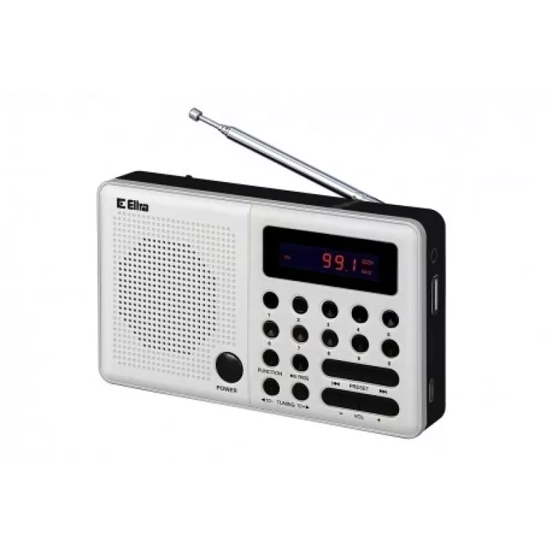 Eltra Radio Pliszka USB, FM white