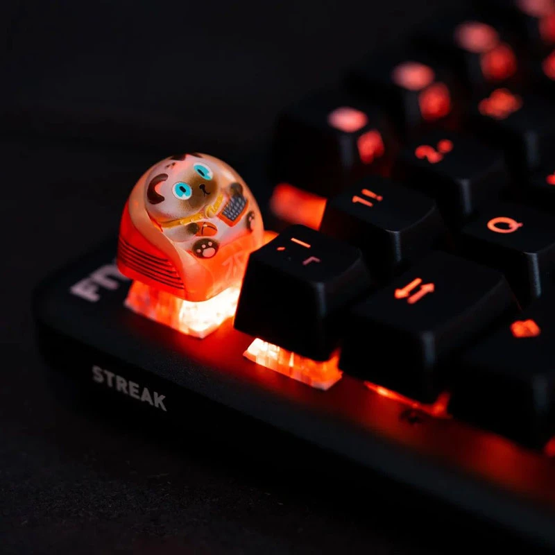 Fnatic Artisan Keycap Loeya, orange