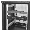 Cable organizer QOLTEC 54515 1U for 19-inch racks