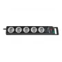 Power Extension Brennenstuhl 1153380115 2.5m 5 AC Outlets Black Grey