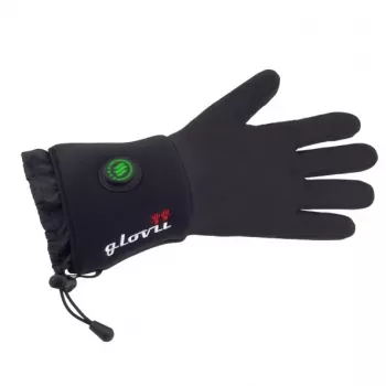 Gloves Glovii GLBXL heated touchscreen gloves, unisex, nylon/polyester, adjustable cuffs, battery-powered
