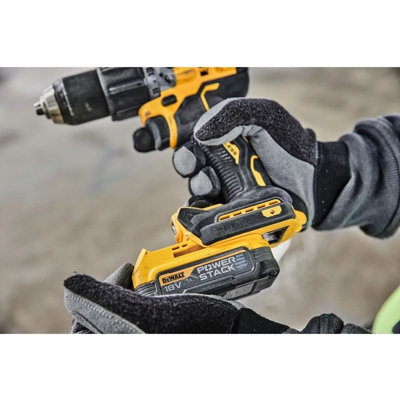 Pistol grip drill DeWalt DCD805NT-XJ — 18 V brushless, 2000 RPM, 90 N·m, 13 mm chuck, 1.34 kg
