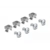 Delock 19 inch Rack Mounting Bracket 450 x 40 mm, 2 Pieces, Black Metal