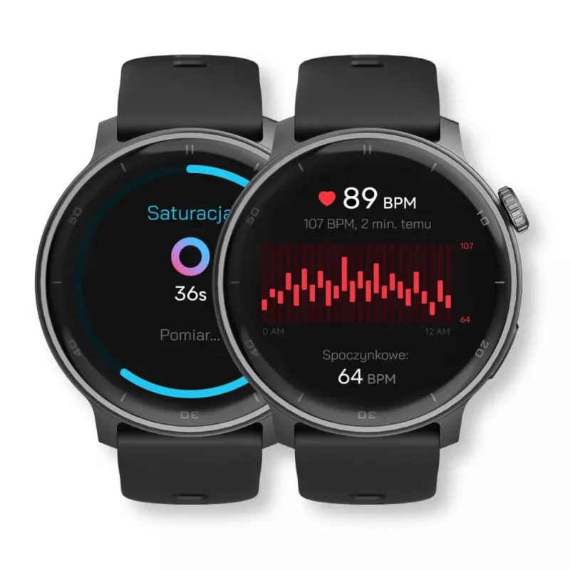 Smartwatch Stelio STSWA101BK Activ GPS 46mm Black