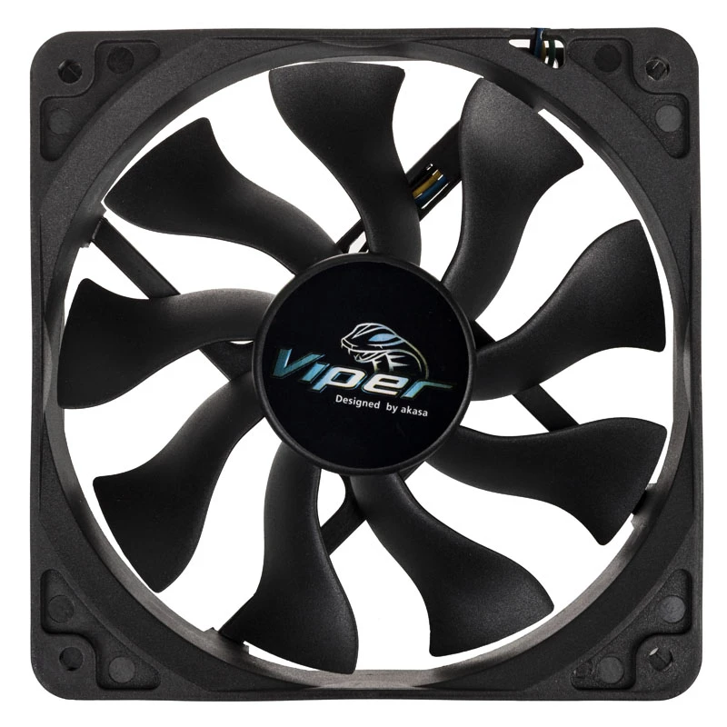 AKASA Viper 120mm Case Fan - Black
