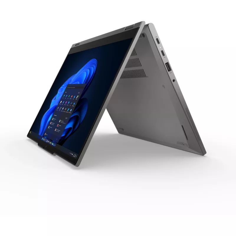 Lenovo ThinkPad L13 2-in-1 Gen 6 (Intel) Intel Core Ultra 5 225U Hybrid (2-in-1) 33.8 cm (13.3 inch) Touchscreen WUXGA 16 GB LPDDR5x-SDRAM 512 GB SSD Wi-Fi 6E (802.11ax) Windows 11 Pro German Grey