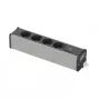 Schneider Electric Unica SYSTEM+ MOD.UNIT 4XSCHUKO+USBA/C anthracite/GREY