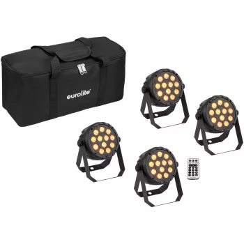 LED PARty Spot EUROLITE 42110204 RGB WW Silent — LED PAR light, RGB + Warm White