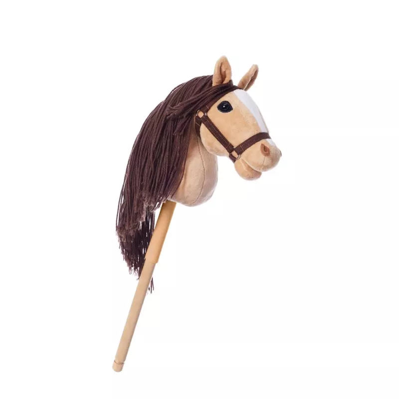 Horse on a stick HOPPIHORSE Hobby Horse A4 beige