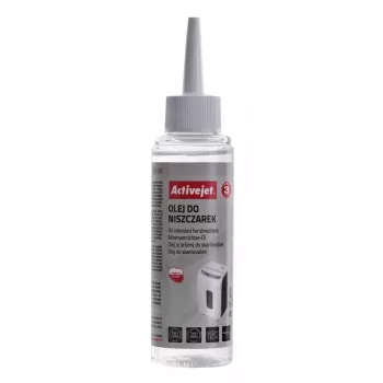 Shredder oil ActiveJet ASO-125 125 ml bottle with applicator for office shredders