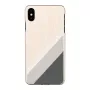 Phone case man and wood for iPhone XS Max — gray suit, black