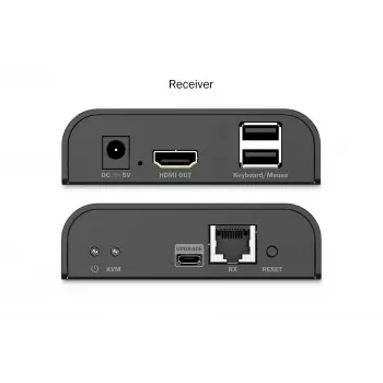 KVM Extender Set DIGITUS DS-55355 HDMI over IP 4K 60Hz