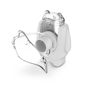 Portable ultrasonic nebulizer neno Atemo 36 / 5 000 — battery/USB, for children, includes mouthpiece and children's mask